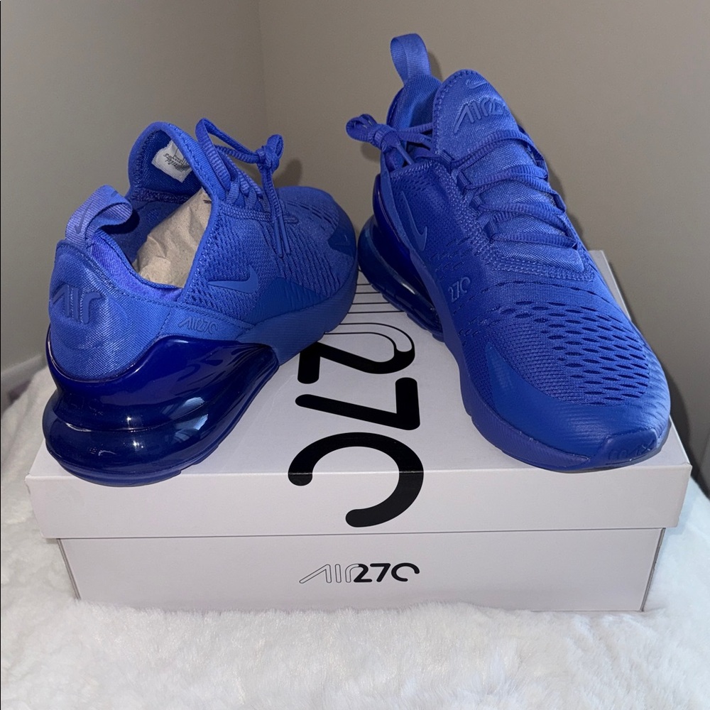 Women's Nike Air Max 270 Royal Blue Sneakers